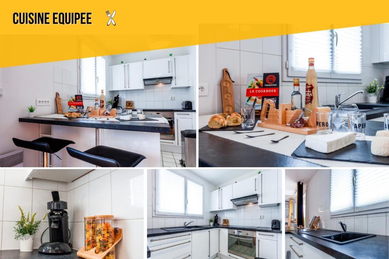 Anja - Top Hote Paris - 6 Personnes Balcon Parking 圣但尼 外观 照片