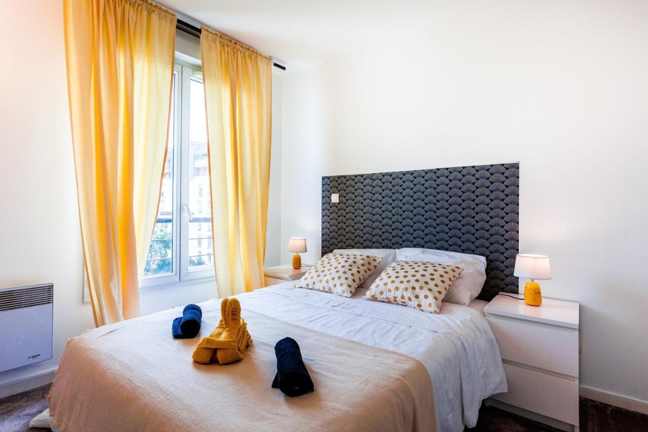 Anja - Top Hote Paris - 6 Personnes Balcon Parking 圣但尼 外观 照片